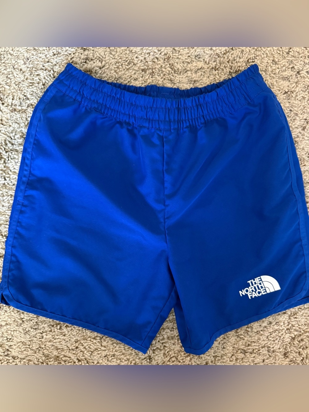 The North Face Royal Blue Boys' Athletic Shorts